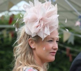 I love this picture of me in your Fascinator, so thank you Laura