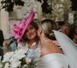 Sarah 1 It was a perfect day and I can’t wait to wear my new hat to my other daughtes wedding Sarah