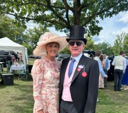 I was delighted with my hat.
