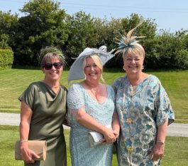 Lovely sisters I loved making their headpieces.